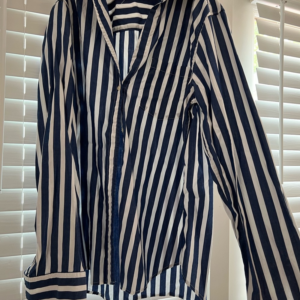 oversized button up